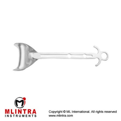 Balfour Central Blade Stainless Steel, Blade Size 68 x 85 mm